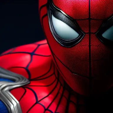 tom holland, spider man, venom, human, photoreal, 4k