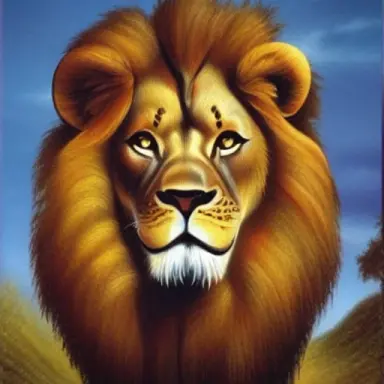 lion,ken kelly style