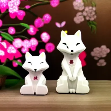 japan white fox and sakura moon lite lumia