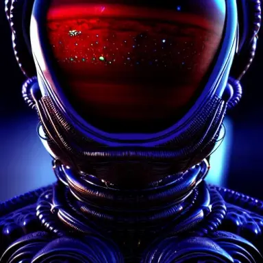 alien from deep space, stunning, highly detailed, 8k, ornate, intricate, cinematic, dehazed