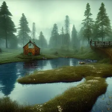 intricate elegant highly detailed landscape shot owl diffuse blue lighting landscape background alexander jansson blue re