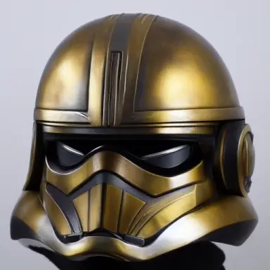 star wars, inqusitor helmet, front view, extremely detailed, masterpiece, best quality, intricate