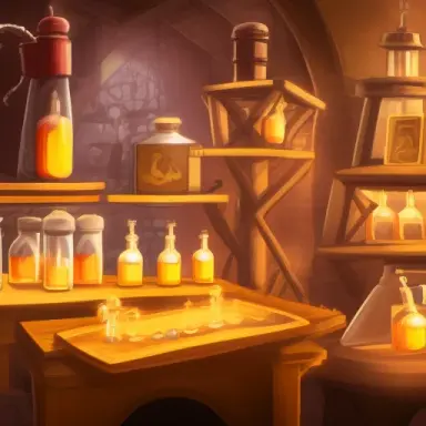 potions factory outside