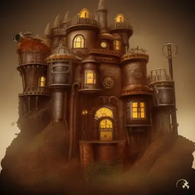 steampunk castle