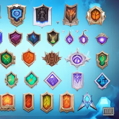 video games icons, 2d icons, rpg skills icons, world of warcraft items icons, league of legends items icons, ability icon, fanta