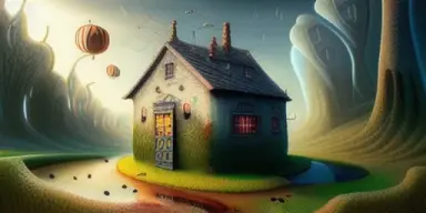 a doctor in rural area, hd 3d pixar, Jacek Yerka