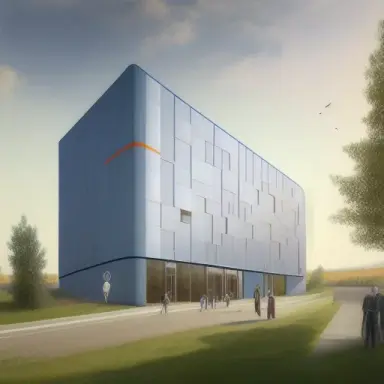 modern new small hospital in countryside, Andrey Remnev, Antonio Mor, Armand Guillaumin, Bjarke Ingels
