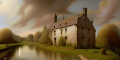 rural territorial planning, hd 3d , Jimmy Lawlor, John Constable, John Currin