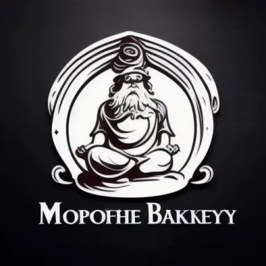 a logo of a really expensive bakery named morphee, who is the god of rest and sleep