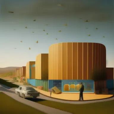 contemporary new Third places, grocery stores, medical centers making countryside attractive, Andrey Remnev, Antonio Mor, Bjark