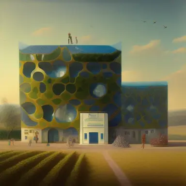 contemporary new Third places, grocery stores, medical centers making countryside attractive, Andrey Remnev, Antonio Mor, Bjark