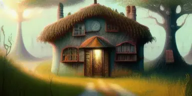 a doctor in rural area, hd 3d pixar, Jacek Yerka
