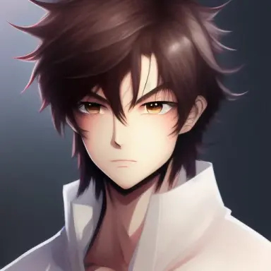 male anime protagonist, detailed face features, fix eyes, illustration for tokyo revengers anime, by lidenfilms anime studio, br