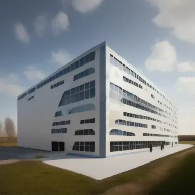 modern new small hospital in countryside, Andrey Remnev, Antonio Mor, Armand Guillaumin, Bjarke Ingels