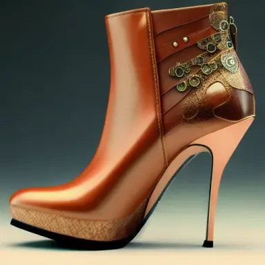 cleated soled high heel boots, close up, (extremely detailed 8k wallpaper), high quality, masterpiece, award winning art, art by