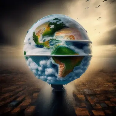 climate deregulation, realistic DETAILED HD high quality artistic photography Antonio Mor style