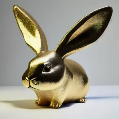 tamara, bunny, lakritz, convertible, godsend, luminous, metalic, kiki smith, gold and silver