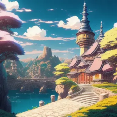 masterpiece, best quality, anime style,ghibli,retro, dark fantasy, idol ,concert