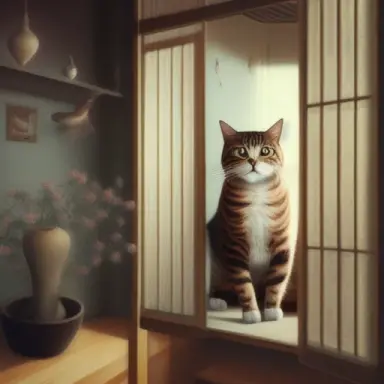 教室里的猫