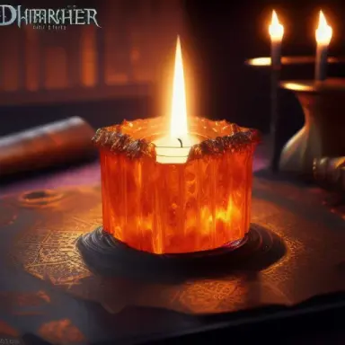 Metal Hammer digital painting, epic fantasy amber, in the style of , Marvel Game of thrones Lors of the rings, candlelight,