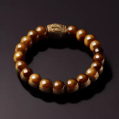 drake bracelet made of buckskin with drake features, rich details, fine carvings, studio lighting