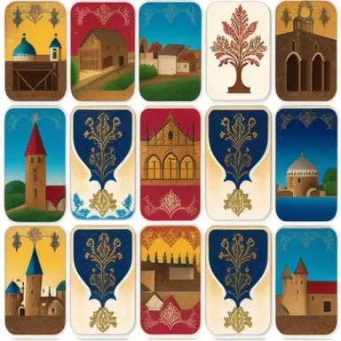 stikers for printing, medieval style, 300 bpi ,