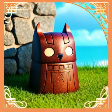 ghibli style thor hammer