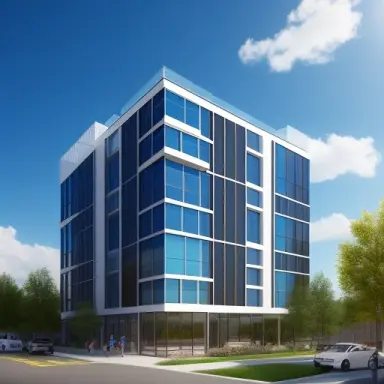 building 8 stories
