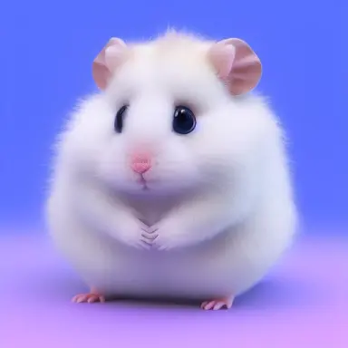 high quality 3 d render hyperrealist very cute multipastel dotted fluffy! hamster with detailed fluffy wings!!, vray smooth, in
