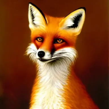 fox, portrait, victorian era