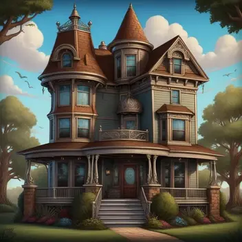 a house style of tim shumate, fine details, 4k resolution