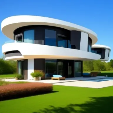 futuristic houses,