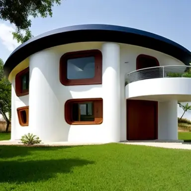 futuristic house designed bu jacque fresco,