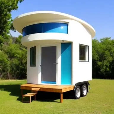 ingenious and innovative tiny home designed by jacque fresco,