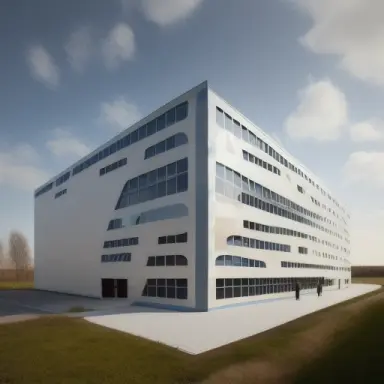 modern new small hospital in countryside, Andrey Remnev, Antonio Mor, Armand Guillaumin, Bjarke Ingels