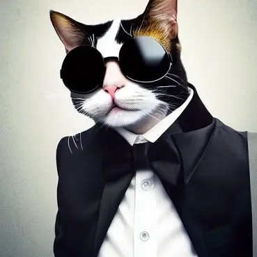 cat art portrait stable diffusion artwork by smeagol 0001
