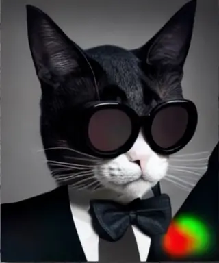 dat cat art portrait stable diffusion artwork 1000