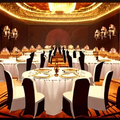 forgotten in time luxury banquet