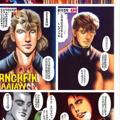 a comic book picture of antoine st brice