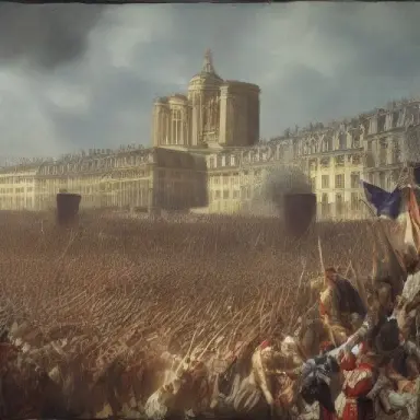 french revolution, pov shot, Hyper realistic, go pro footage, photorealism