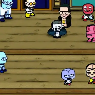 Walter White in Undertale battle