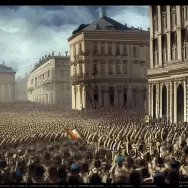 french revolution , go pro footage , hyper realistic