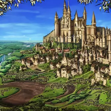 A medieval Australain city
