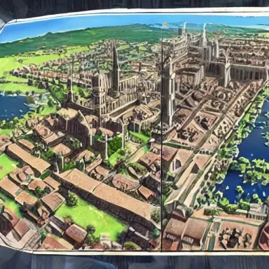 A medieval Australian city