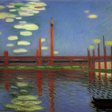 Electromechanical Relay by Claude Monet