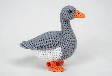 crochet of a greylag goose