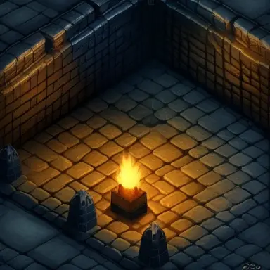 realistic dark souls isometric environment game