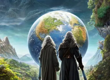 stablediffusion artwork globe earth fantasy by smeagol 02487