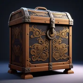 chest games as it was an adventure disney pixar studio style movie, cartoon, style detail texture, 3d render, unreal engine, vol