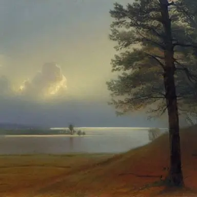 Art Luminism American landscape painting style 1850 to 1870 effects of light